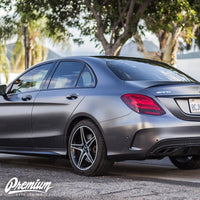 Tail Light Insert Overlays - Smoke Tint | 2015-2018 Mercedes C43 Sedan