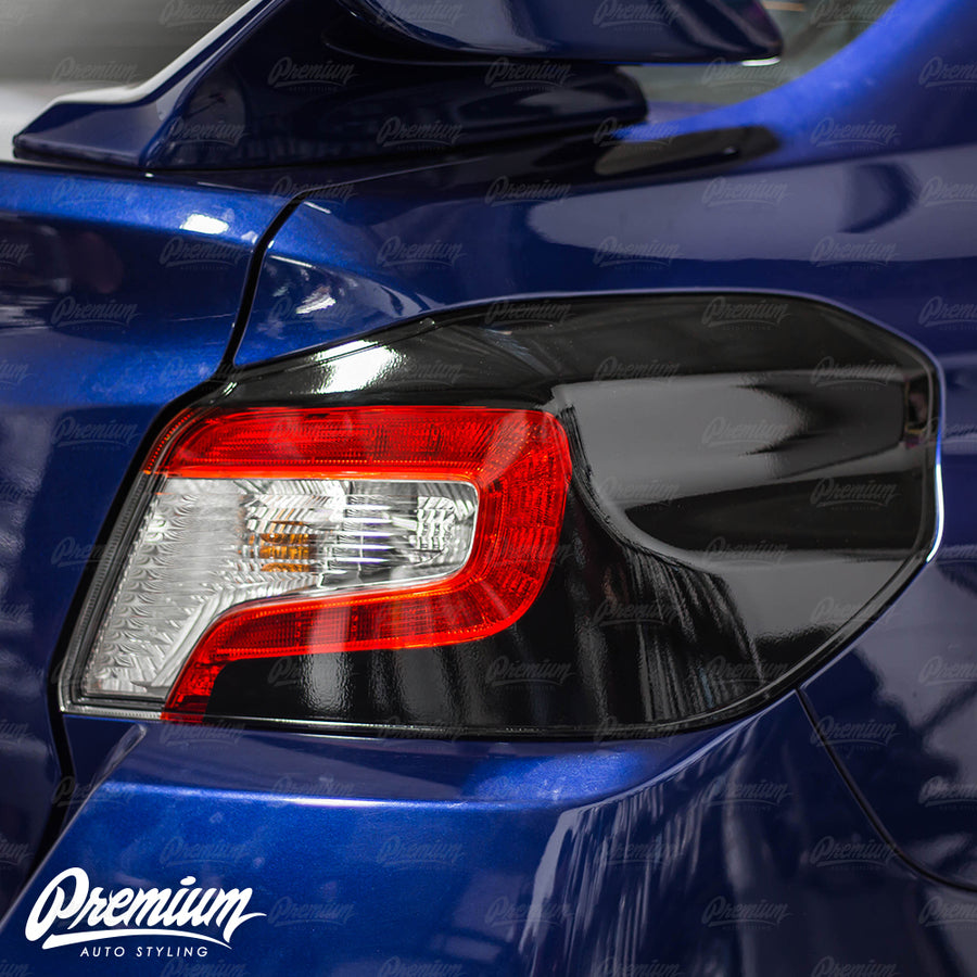 Tail Light Deck Black Out Vinyl Overlay - Gloss Black | 2015-2021 Subaru WRX/STI