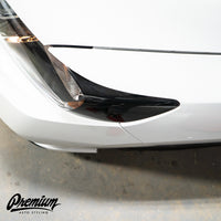 Headlight Amber Delete with Eyelid - Gloss Black Vinyl | 2018-2019 Honda Fit (Sport Only)