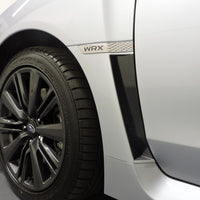 Gloss Black / Satin Black / Carbon Fiber / Shadow Black - Fender Accent Vinyl Overlay | 2015-2021 Subaru WRX / STI