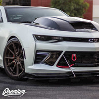 Front Bumper Accent Vinyl Overlay - Blackout | 2016-2018 Chevy Camaro - SS/1LT/1LE