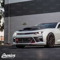 Front Bumper Accent Vinyl Overlay - Blackout | 2016-2018 Chevy Camaro - SS/1LT/1LE