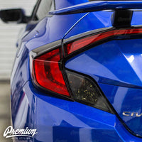 Tail Light Insert Overlay - Smoke Tint | 2016-2020 Honda Civic Coupe