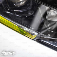 JDM Yellow Headlight DRL Tint Overlay