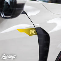 Fender Accent Overlay with R Cut Out - Satin Black