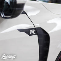 Fender Accent Overlay with R Cut Out - Satin Black