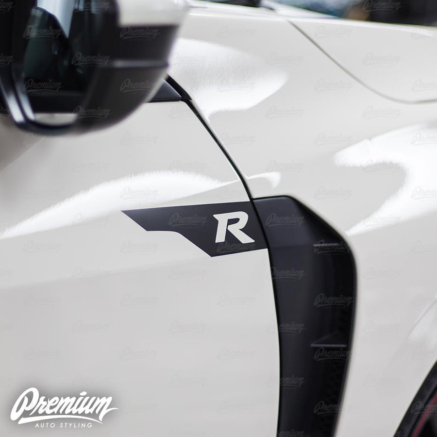 Fender Accent Overlay with R Cut Out - Satin Black