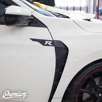 Fender Accent Overlay with R Cut Out - Satin Black