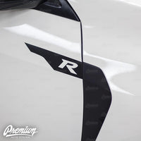Fender Accent Overlay with R Cut Out - Satin Black