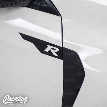 Fender Accent Overlay with R Cut Out - Satin Black