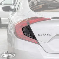 Tail Light Insert Black Out w/ Custom Turn Signal & Reverse Light Cutout