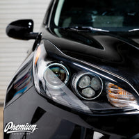 Headlight Eyelid Overlay - Blackout | 2017-2022 Kia Sportage