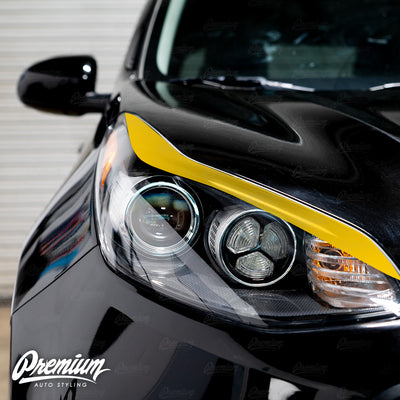 Headlight Eyelid Overlay - Blackout | 2017-2022 Kia Sportage