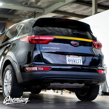 Tail Light Center Bar Black Out Overlay - Gloss Black | 2017-2022 Kia Sportage