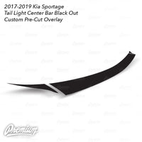 Tail Light Center Bar Black Out Overlay - Gloss Black | 2017-2022 Kia Sportage