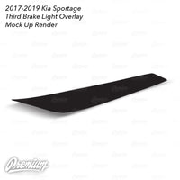 Third Brake Light Overlay - Smoke Tint | 2017-2022 Kia Sportage
