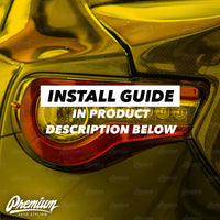 Tail Light Deck Vinyl Overlay - Gloss Black | 2017-2020 Subaru BRZ & 2017-2020 Toyota GT86