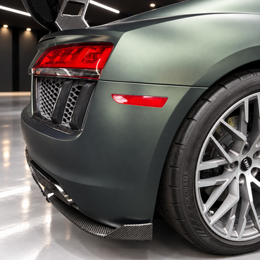 2015-2024 Audi R8 Rear Reflector Pre-Cut Tint - Smoked PPF