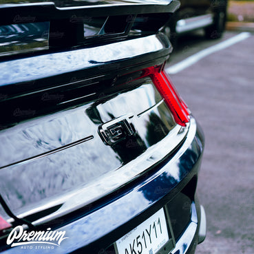 Gloss Black Rear GT Badge Overlay | Fits 2015–2023 GT Models