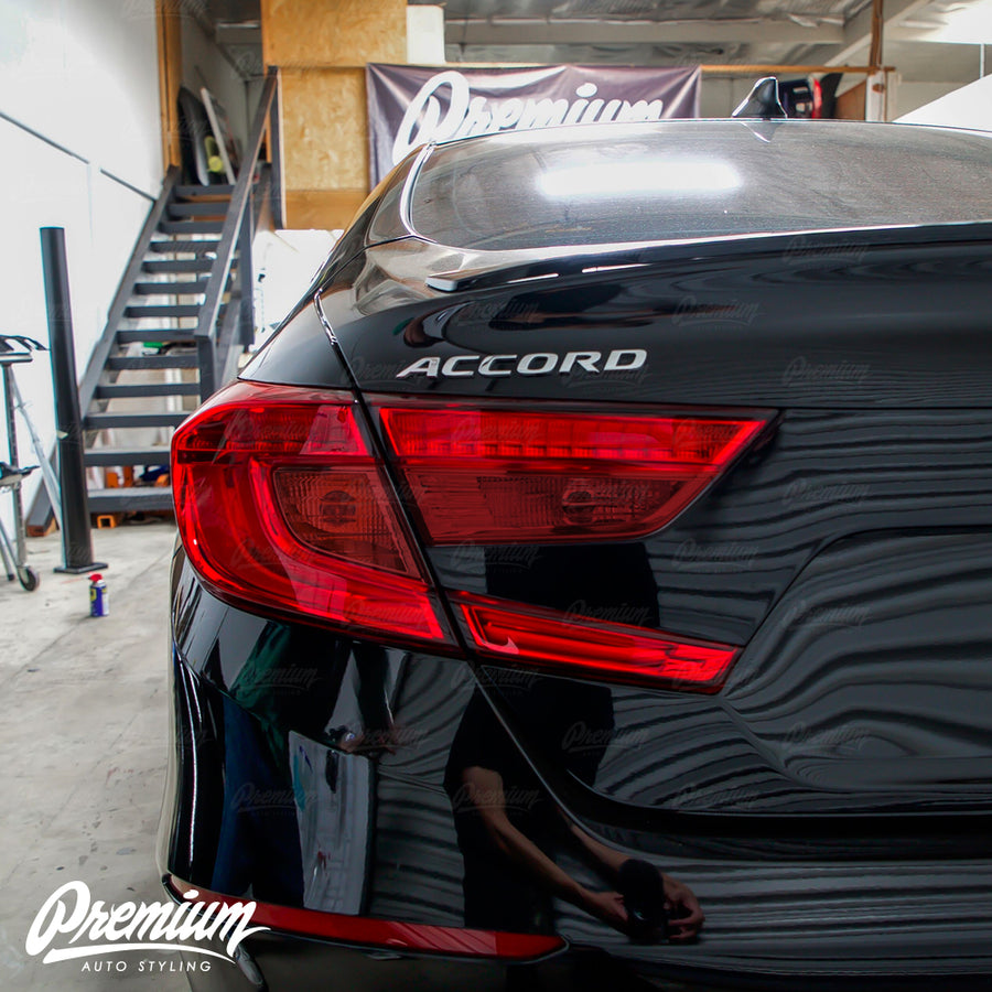 Tail Light Insert Overlays - Red Tint | 2018-2022 Honda Accord