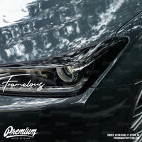 Headlight Amber Delete with Eyelid Overlay | 2018-2021 Hyundai Veloster