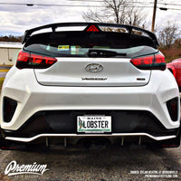 Taillight Tint Insert Smoked Overlays | Hyundai Veloster 2018-2022