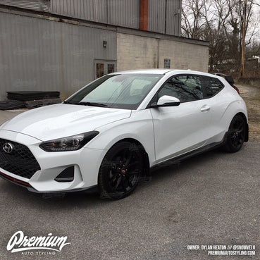 Headlight Reflector Overlays | Hyundai Veloster 2018-2021