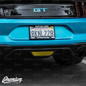 2018-2023 Ford Mustang GT smoked reverse light overlay