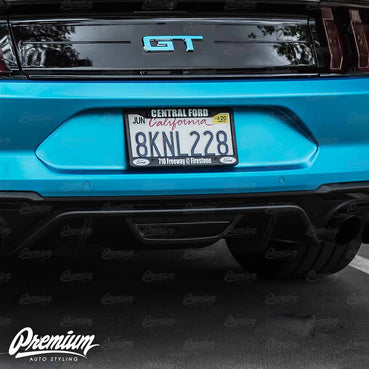 2018-2023 Ford Mustang GT smoked reverse light overlay