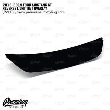 2018-2023 Ford Mustang GT smoked reverse light overlay
