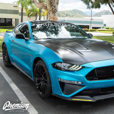 2015-2023 Ford Mustang GT roof wrap vinyl