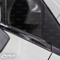 Window Trim Chrome Delete Vinyl Overlay - Gloss Black | 2018-2023 Subaru Crosstrek