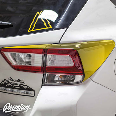 Tail Light Deck Vinyl Overlay - Gloss Black