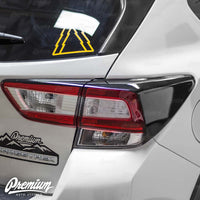 Tail Light Deck Vinyl Overlay - Gloss Black