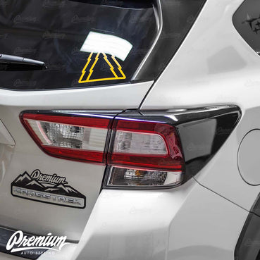 Tail Light Deck Vinyl Overlay - Gloss Black