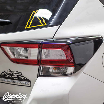 Tail Light Deck Vinyl Overlay - Gloss Black