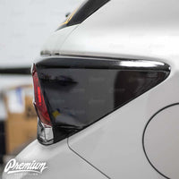 Tail Light Deck Vinyl Overlay - Gloss Black