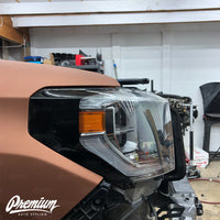 Amber Delete with Eyelid - Gloss Black | 2018-2021 Toyota Tundra