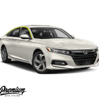 Window Trim Chrome Delete Vinyl Overlay Kit - Gloss Black | 2018-2022 Honda Accord