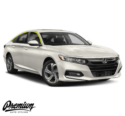 Window Trim Chrome Delete Vinyl Overlay Kit - Gloss Black | 2018-2022 Honda Accord