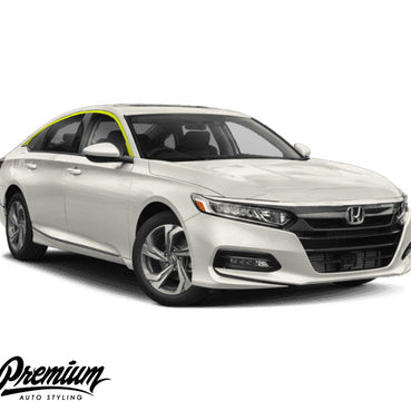 Window Trim Chrome Delete Vinyl Overlay Kit - Satin Black | 2018-2022 Honda Accord