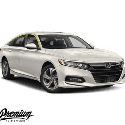 Window Trim Chrome Delete Vinyl Overlay Kit - Satin Black | 2018-2022 Honda Accord