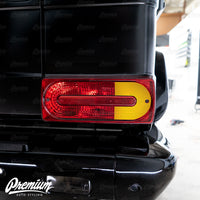 Tail Light Red Out Turn Signal Overlay - Red Tint | Mercedes G-Wagon G-Class
