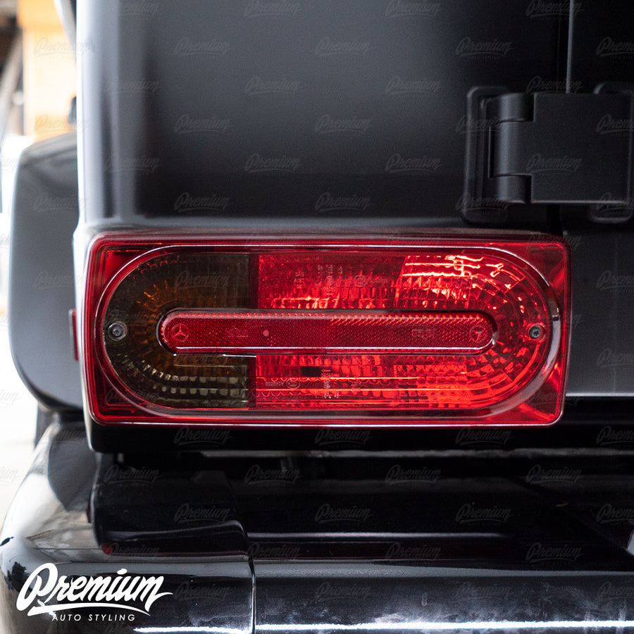 Tail Light Turn Signal Overlay - Smoke Tint | Mercedes G-Wagon G-Class