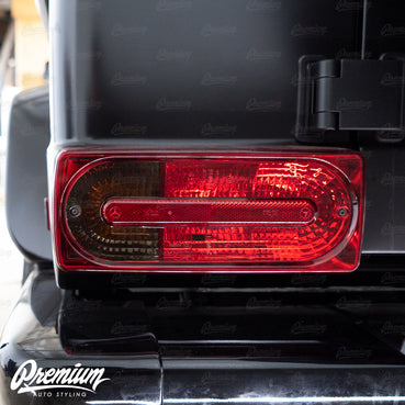 Tail Light Turn Signal Overlay - Smoke Tint | Mercedes G-Wagon G-Class