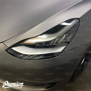 2017-2020 Tesla Model 3 Headlight Eyelid Vinyl Accent