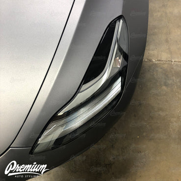 2017-2020 Tesla Model 3 Headlight Eyelid Vinyl Accent