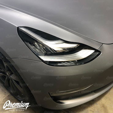 2017-2020 Tesla Model 3 Headlight Eyelid Vinyl Accent