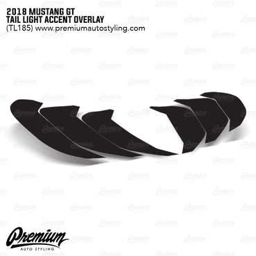 2018-2023 Ford Mustang GT tail light vinyl overlay