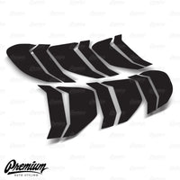 Tail Light Overlay Set - Smoke Tint | 2018-2023 Ford Mustang GT
